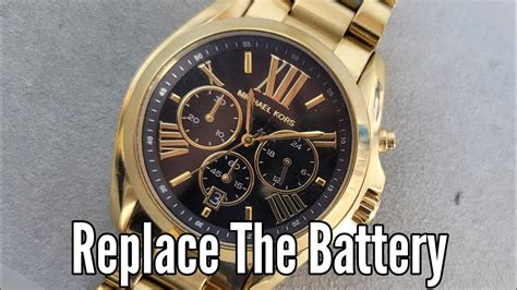 Where To Replace My Michael Kors Watch Battery 